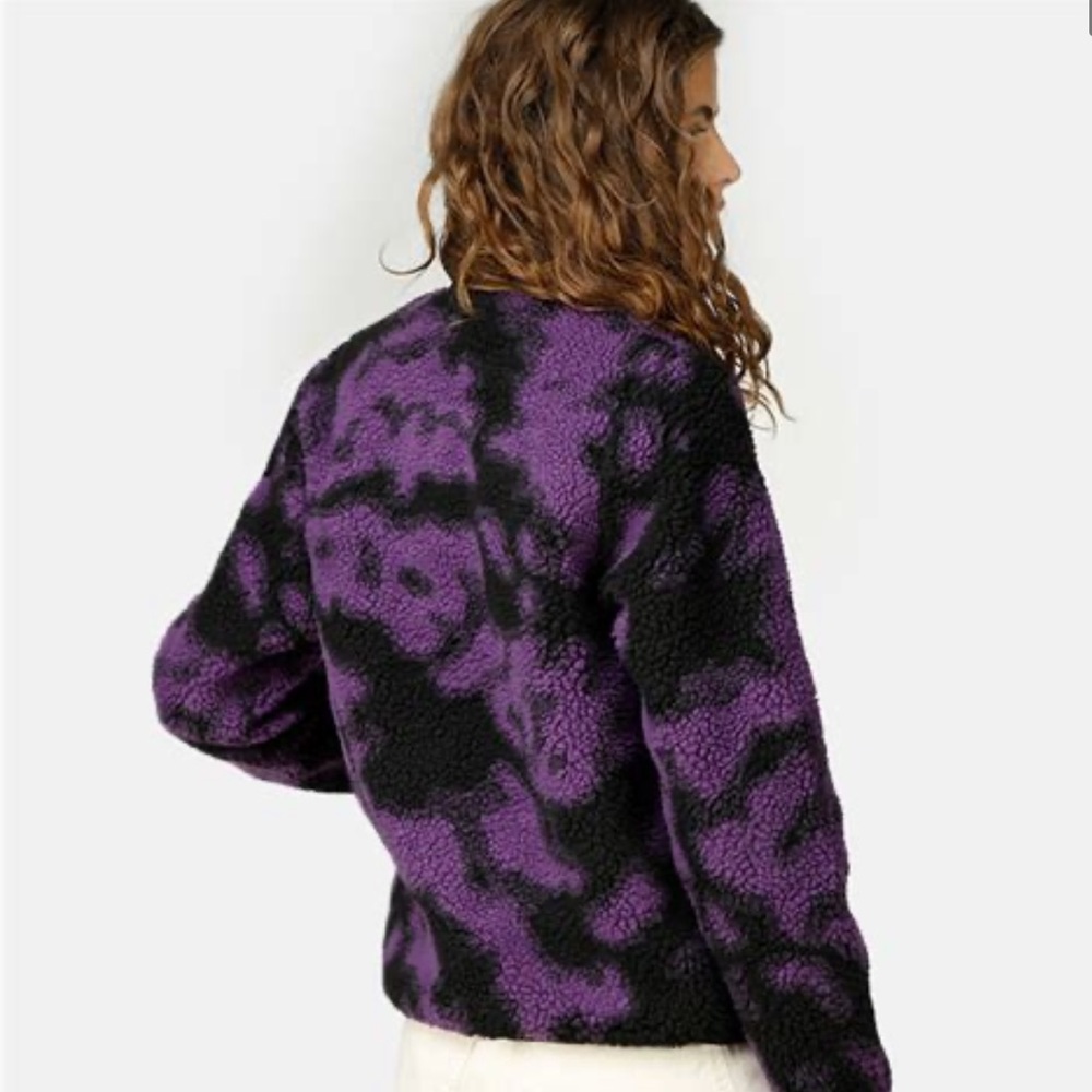 Carhartt WIP Blur Camo Fleece Janet Liner Jacket - Picture 7 of 7